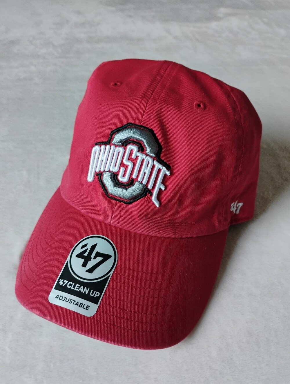 NWT Ohio State Buckeyes Red Hat | '47 Brand Relaxed Fit | OSFA